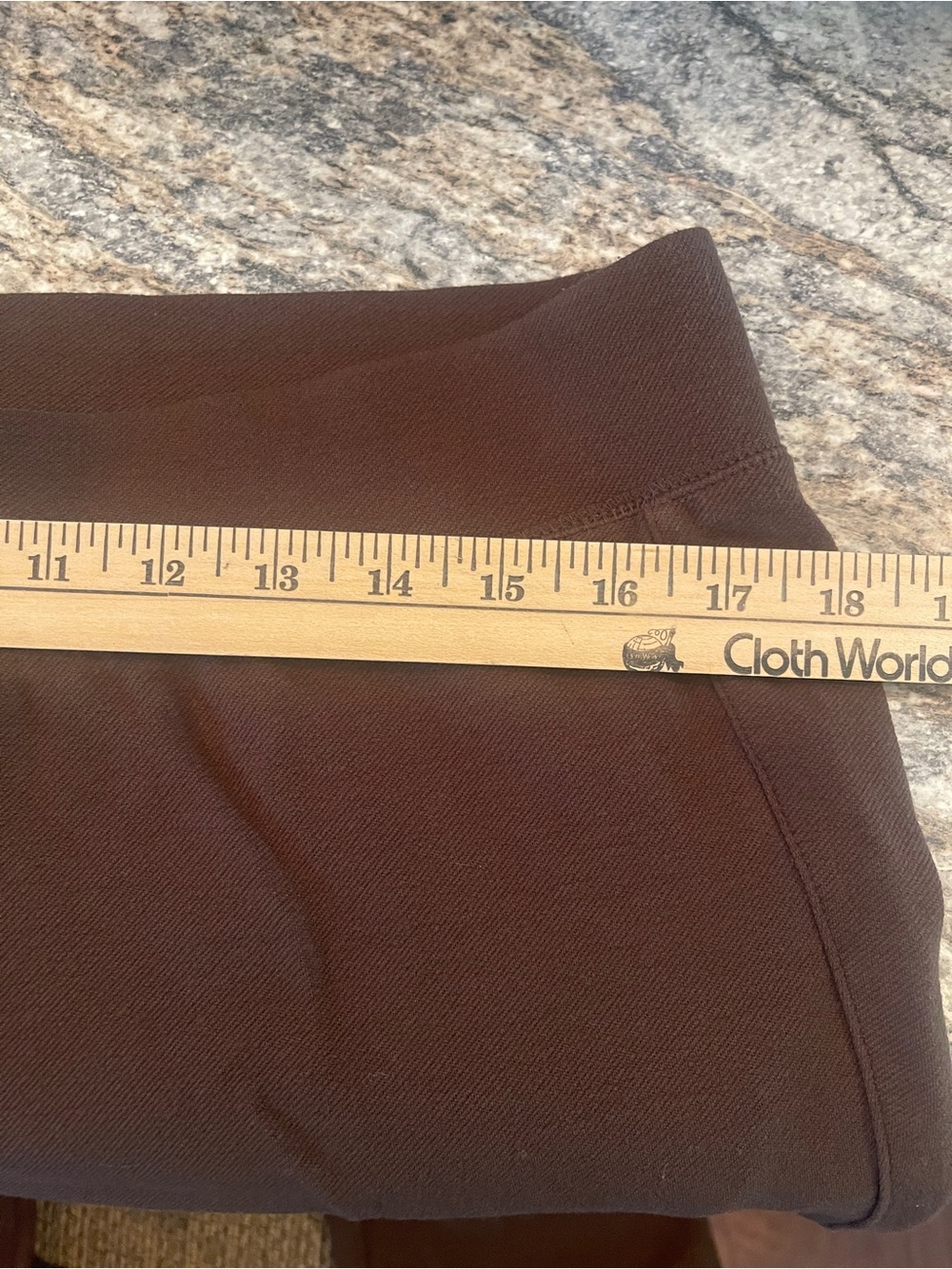 J. Jill Womens Brown Stretch Ankle Zip Leggings Pants Size Large Tall - Picture 8 of 8
